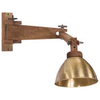 Vidaxl wandlamp 25 w e27 antiek messingkleurig