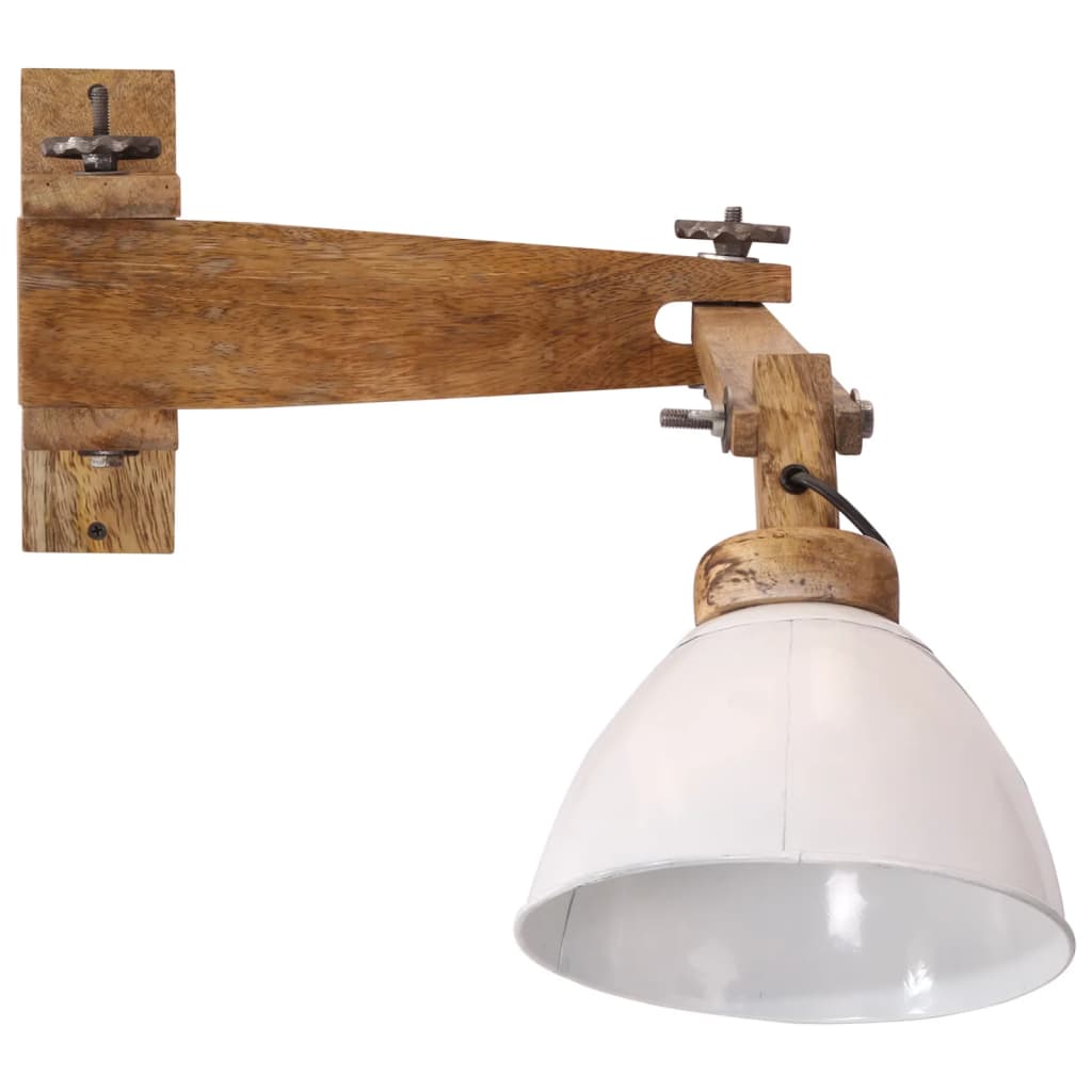 Vidaxl wandlamp 25 w e27 wit