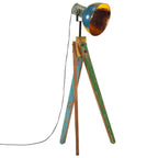 Vidaxl vloerlamp 25 w e27 45x45x120 cm meerkleurig