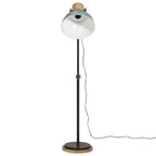 Vidaxl vloerlamp 25 w e27 30x30x100-150 cm verweerd blauw