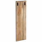 Vidaxl kapstok 35x8x110 cm massief ruw mangohout