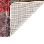 Vidaxl vloerkleed wasbaar anti-slip 150x230 cm patchwork meerkleurig