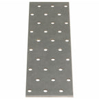 VidaXL Platen geperforeerd 40 st 2 mm 200x60 mm gegalvaniseerd staal