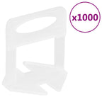 Vidaxl nivelleerklemmen voor tegels 1000 st 1 mm