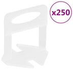Vidaxl nivelleerklemmen voor tegels 250 st 1,5 mm