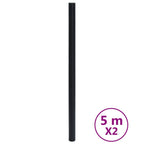 Vidaxl meubelfolies zelfklevend 90x500 cm pvc matzwart