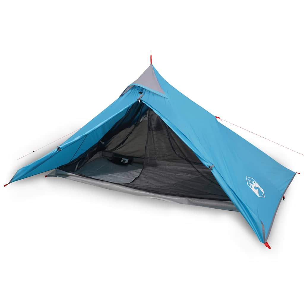 Vidaxl hangende tipi tent 1-persoons waterdicht blauw