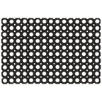 Vidaxl deurmat rechthoekig 60x80 cm rubber