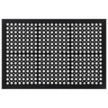 Vidaxl deurmat rechthoekig 60x90 cm rubber