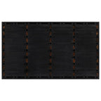 Vidaxl deurmat rechthoekig 45x75 cm rubber en kokosvezel