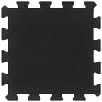 Vidaxl rubbertegels 4 st 16 mm 30x30 cm zwart