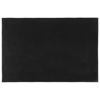 Vidaxl deurmat 60x90 cm getufte kokosvezel zwart