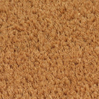 Vidaxl deurmat 100x200 cm getufte kokosvezel naturel