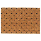 VidaXL Deurmat 40x60 cm getufte kokosvezel naturel