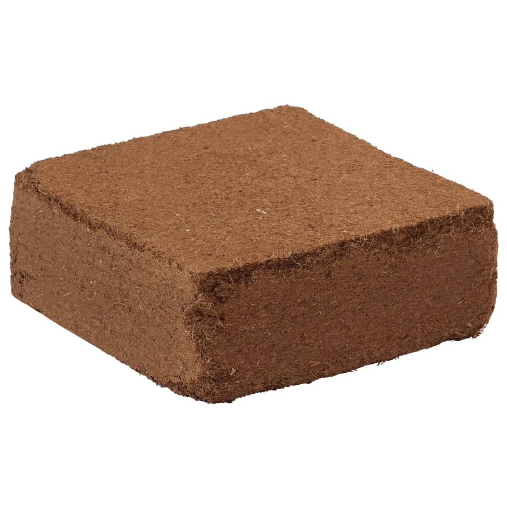 Vidaxl kokosvezelblokken 5 st 5 kg elk 25 kg totaal