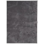Vidaxl vloerkleed huarte laagpolig zacht wasbaar 200x280 cm antraciet