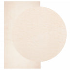 Vidaxl vloerkleed huarte laagpolig zacht wasbaar 60x110 cm beige