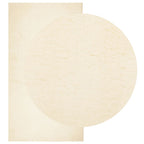 Vidaxl vloerkleed huarte laagpolig zacht wasbaar 80x150 cm crème