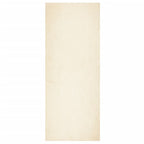 Vidaxl vloerkleed huarte laagpolig zacht wasbaar 80x200 cm crème