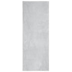 Vidaxl vloerkleed huarte laagpolig zacht wasbaar 80x200 cm grijs