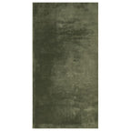 Vidaxl vloerkleed huarte laagpolig zacht wasbaar 80x150 cm bosgroen