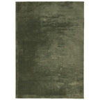 VidaXL Vloerkleed HUARTE laagpolig zacht wasbaar 160x230 cm bosgroen