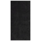 Vidaxl vloerkleed huarte laagpolig zacht wasbaar 100x200 cm zwart