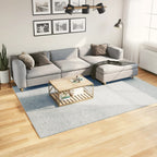 Vidaxl vloerkleed huarte laagpolig zacht wasbaar 200x280 cm blauw