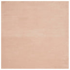 Vidaxl vloerkleed huarte laagpolig zacht wasbaar 200x200 cm roze