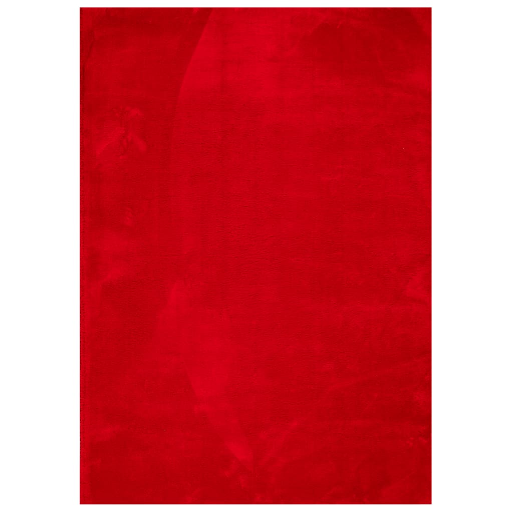 Vidaxl vloerkleed huarte laagpolig zacht wasbaar 240x340 cm rood