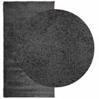 Vidaxl vloerkleed pamplona shaggy hoogpolig modern 80x150 cm antraciet