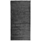 Vidaxl vloerkleed pamplona shaggy hoogpolig 100x200 cm antraciet