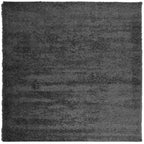 VidaXL Vloerkleed PAMPLONA shaggy hoogpolig 240x240 cm antraciet