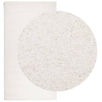 Vidaxl vloerkleed pamplona shaggy hoogpolig modern 80x150 cm crème