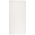 Vidaxl vloerkleed pamplona shaggy hoogpolig modern 100x200 cm crème