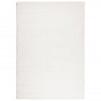 Vidaxl vloerkleed pamplona shaggy hoogpolig modern 120x170 cm crème