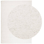 Vidaxl vloerkleed pamplona shaggy hoogpolig modern 240x340 cm crème