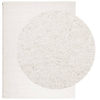 VidaXL Vloerkleed PAMPLONA shaggy hoogpolig modern 300x400 cm crème