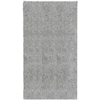 Vidaxl vloerkleed pamplona shaggy hoogpolig modern 60x110 cm grijs