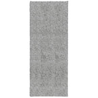 Vidaxl vloerkleed pamplona shaggy hoogpolig modern 80x200 cm grijs