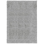 Vidaxl vloerkleed pamplona shaggy hoogpolig modern 120x170 cm grijs