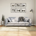 Vidaxl vloerkleed pamplona shaggy hoogpolig modern 140x200 cm goud