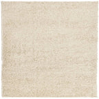 Vidaxl vloerkleed pamplona shaggy hoogpolig modern 240x240 cm goud