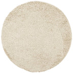 Vidaxl vloerkleed pamplona shaggy hoogpolig modern ø 280 cm goudkleur