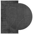 Vidaxl vloerkleed iza laagpolig scandinavisch 80x150 cm antraciet