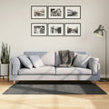 Vidaxl vloerkleed iza laagpolig scandinavisch 80x150 cm antraciet
