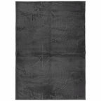 Vidaxl vloerkleed iza laagpolig scandinavisch 240x340 cm antraciet