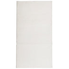 Vidaxl vloerkleed iza laagpolig scandinavisch 80x150 cm crèmekleurig