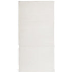 Vidaxl vloerkleed iza laagpolig scandinavisch 100x200 cm crèmekleurig