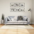 Vidaxl vloerkleed oviedo laagpolig 120x170 cm beige